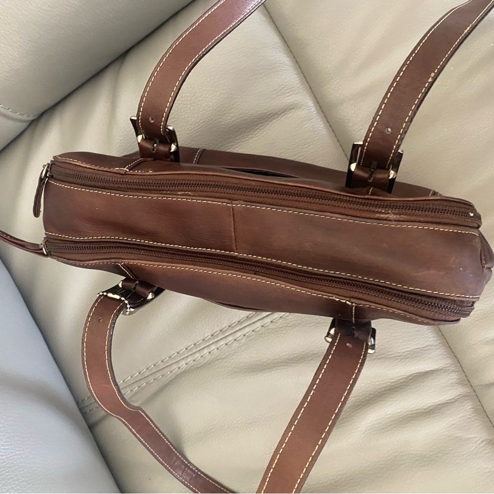 Tignanello Leather Satchel - Picture 7 of 9